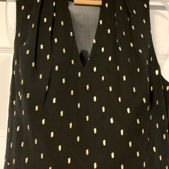 White House Black Market Metallic-Jacquard Dress - Picture 7 of 8